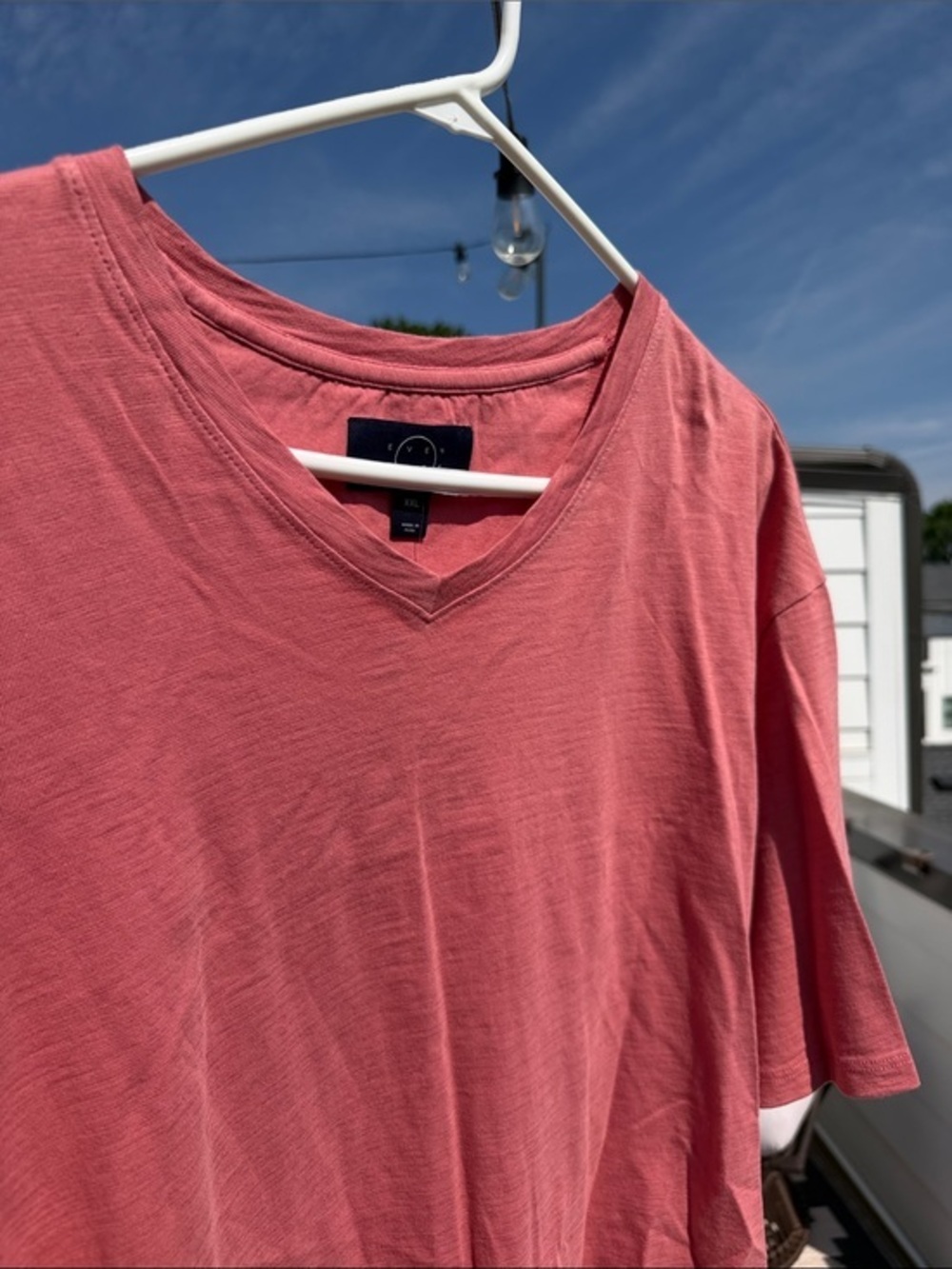NWT Even Tide Red Short Sleeve Tee